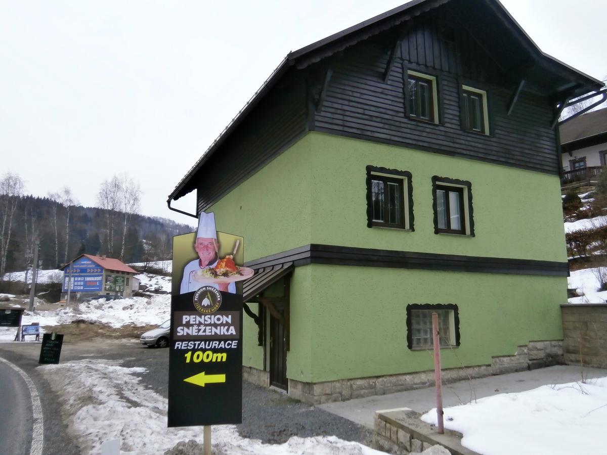 Penzion Sněženka Jiretin pod Bukovou Exterior foto