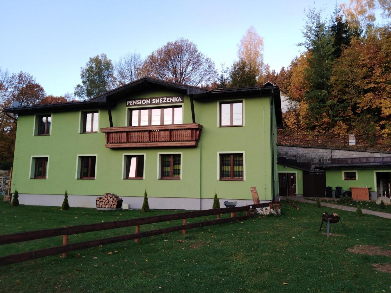 Penzion Sněženka Jiretin pod Bukovou Exterior foto